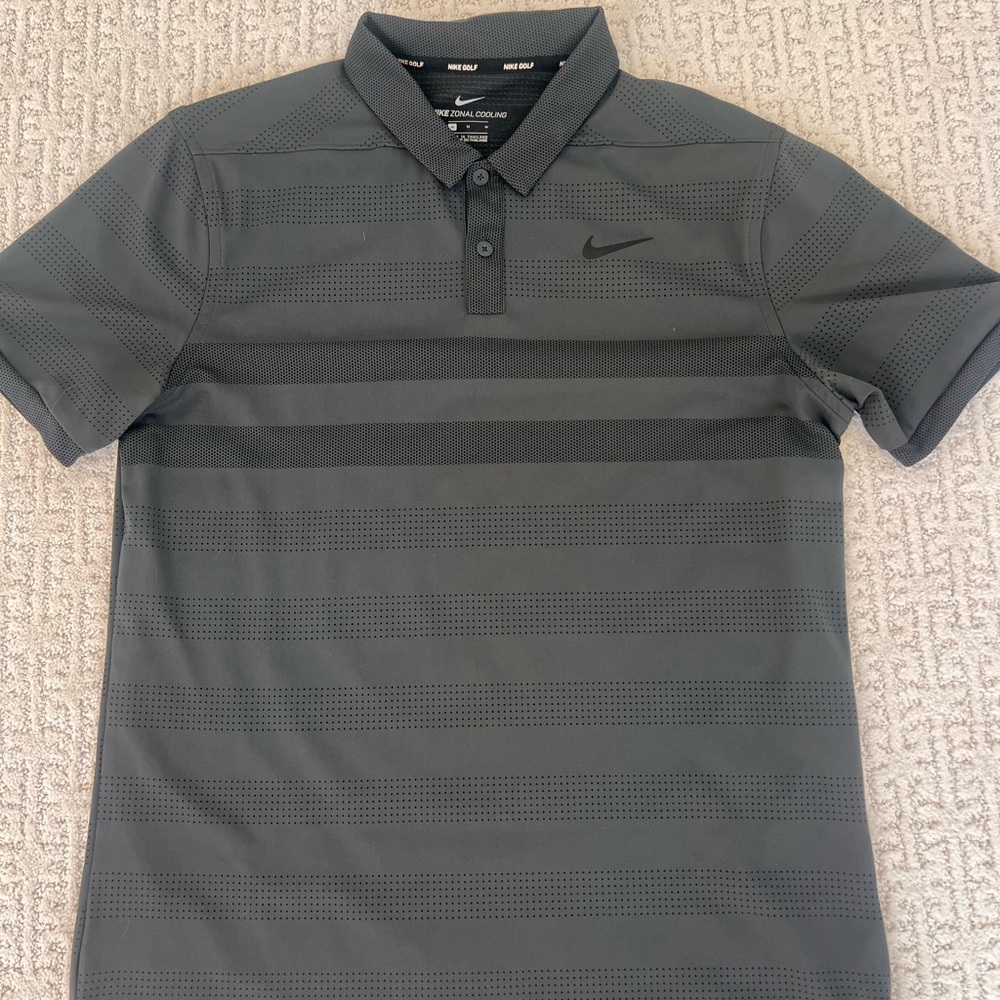 Nike Men's Black Polo Shirt